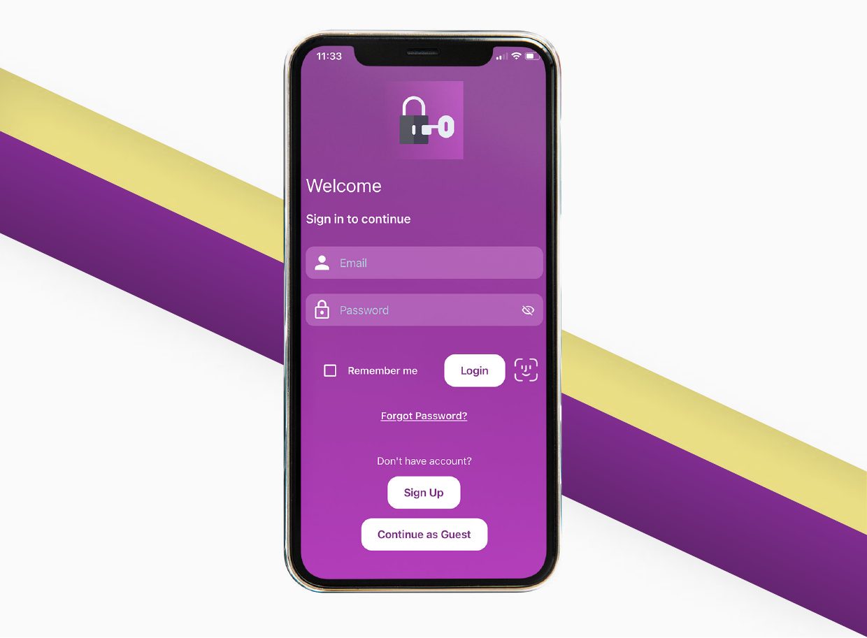 My Kazzi Apps sign-in screen
